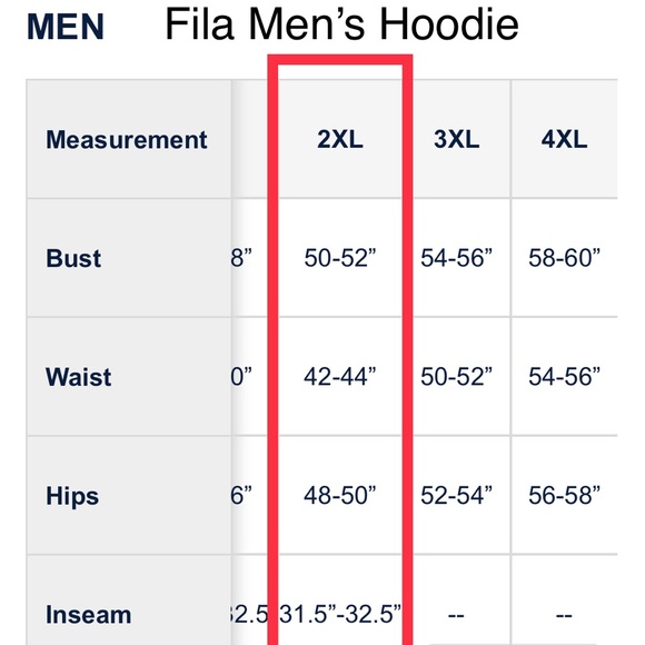 Fila Men’s Performance Pullover Sweatshirt Activewear Hoodie Size XXL Black NWT - Picture 2 of 15